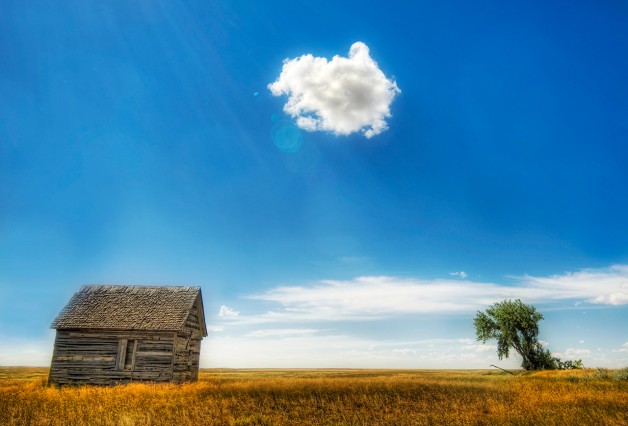 Last cloud in the sky